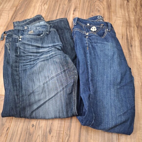 Vintage House of Dereon Jeans Bundle of two - Picture 2 of 10